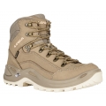 Lowa Hiking Shoes Renegade Mid GTX (All-Terrain, Nubuck leather, waterproof) sand/apricot Women